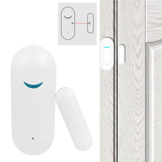 Installation facile Notification push bureau garde capteur de porte alarme antivol securite e domicile ouvert ferme detecteur intelligent WIFI Tuya APP