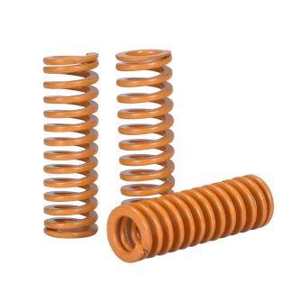 BIGTREETECHe 10 pieces ressort de nivellement de lit chauffant bleu / jaune Longueur 25 MM OD 8 MM ID 4 MM pour Ender 3 Pro MK3 CR10 MK2A imprimante 3D - Bleu