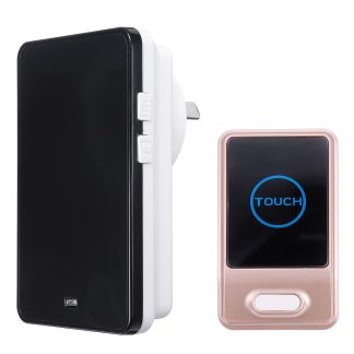 Batterie Alarme de carillon de securite sans fil avec alarme de carillon - .une