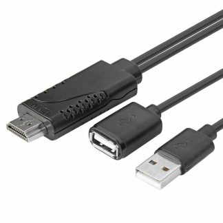 USB femelle vers HDMI mele 1080P HDTV TV ceble adaptateur AV numerique ceble convertisseur de ceble pour IOS Android