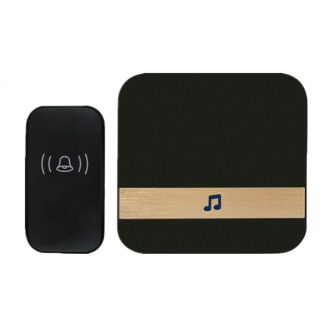 52 carillons musique sans fil porte cloche maison etanche sans fil numerique sonnette 300m - white Prise UK