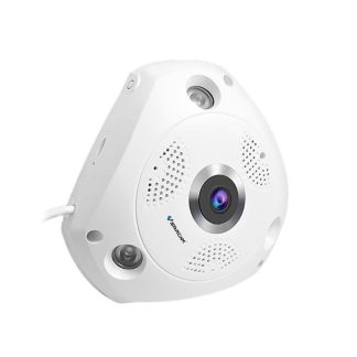 Vstarcam C61S Panoramique e 360 degres HD 1080P Camera WiFi sans fil IP de vision nocturne - Prise UE