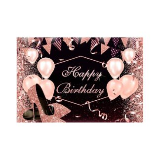 Joyeux anniversaire toile de fond banniere photographie fond fete decor accessoire - 220x150 cm