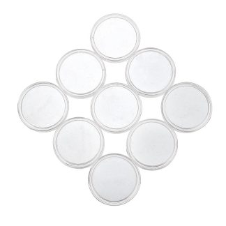 9pcs N35U aimant circulaire chauffe de lit 25 * 2mm avec colle haute temperature pour colle arriere pour imprimante 3D