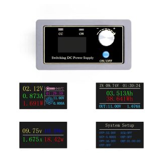 CNC DC DC Buck Boost Convertisseur CC CV 0.5-30V 4A Module d'alimentation regule reglable vers le bas pour la charge solaire Batterie