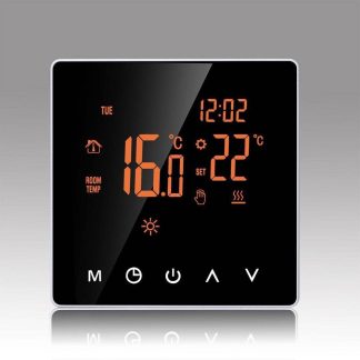 Thermostat de chauffage electrique e ecran tactile haute puissance Smart Home sans fonction WIFI