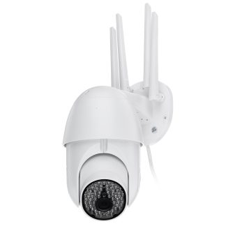 79 LED 2.0MP 1080P WiFi camera IP couleur Vision nocturne Pan / Tilt Rotation ONVIF IP66 etanche