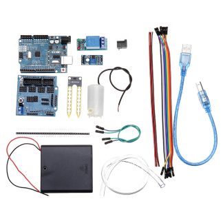 Pompe d'arrosage automatique Module d'irrigation automatique Kit de bricolage detection d'humidite du sol arrosage automatique pour UNO