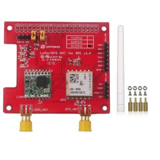 Antenne WESTBIG LorGPS HAT V1.4 Lora / GPS_HAT 433/868 / 915Mhz pour Raspberry Pi - 433 mhz