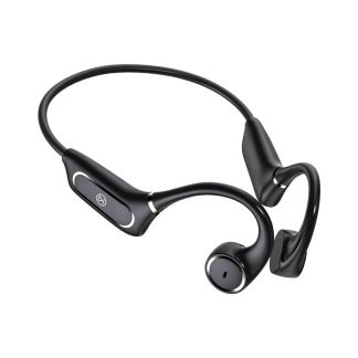 Bakeey H12 ecouteurs e Conduction osseuse sans fil bluetooth ecouteurs stereo Sport casque etanche annulation de bruit casque avec micro - Noir