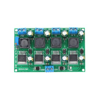 3A 3.3V 5V Sortie d'alimentation 2-28V ajustable 12V Module d'alimentation 4CH DD31AJQA e 4 canaux