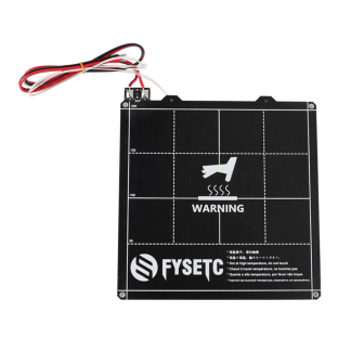 Plate-forme chauffante magnetique de lit de la plate-forme 24V de 220 * 220mm pour l'imprimante 3D