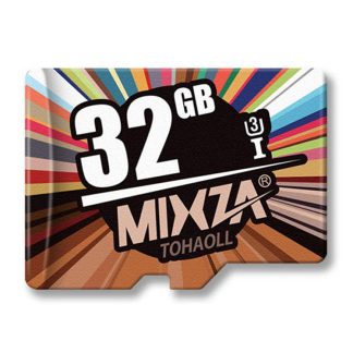 MIXZA Fashion Edition U3 Classe 10 32GB TF Micro Carte memoire pour appareil photo numerique DSLR MP3 HIFI Lecteur Televiseur Smartphone