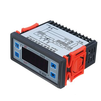 XD-W200 24V Thermostat reglable avec regulateur de temperature et regulateur de temperature intelligent avec affichage numerique