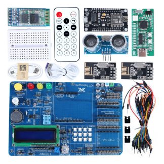 Kit de demarrage pour ATmega328p ESP8266 CH340G carte de developpement pour Arduino projets electroniques de programmation de bricolage