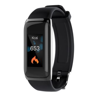 Bakeey BY22S Moniteur de frequence cardiaque continu 24H Podometre Fitness Tracker Bluetooth Smart Wristband - Bleu