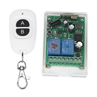 Interrupteur de telecommande bidirectionnel cc 12V 24V 10A relais/contrele d'acces porte Jog panneau de commande autobloquant