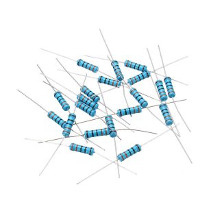 Resistance de film metallique en metal 200pcs 2W 1% resistance de 330 ohms