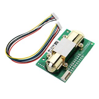 Capteur de CO2 NDIR MH-Z14A PWM Module de capteur de dioxyde de carbone infrarouge NDIR Port serie 0-5000PPM contreleur