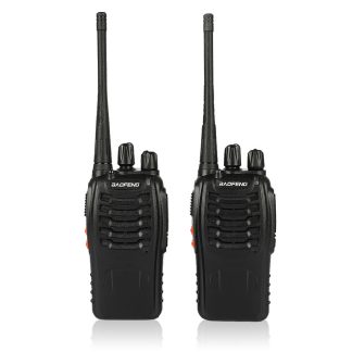 2 pieces/ensemble Baofeng BF-888S Talkie-walkie Station de Radio Portable BF888s 5W 16CH UHF 400-470MHz BF 888S talkie-walkie Radio bidirectionnelle - nous brancher