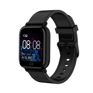 Bakeey S20 Cardiofrequencemetre Moniteur e oxygene de la frequence cardiaque Modes multi-sports Meteo Push Musique bluetooth Montre intelligente - Bleu