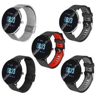 KALOAD L10 1.65in ecran tactile etanche montre intelligente ECG + PPG chronometre Bracelet de sport Fitness Tracker - Rouge