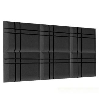 6Pcs Absorption d'arret acoustique en mousse insonorisee pour salle audio KTV