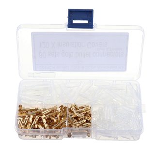 Terminal de connexion mele-femelle 360pcs 3,5 mm avec couvercle isolant pour connecteur de fil rapide et gaine