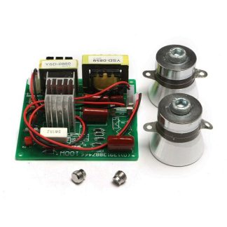 AC 220V Ultrasonic Cleaner Power Driver Board Avec 2Pcs 50W 40K Transducteurs