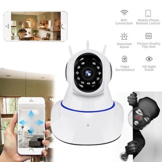 EWeLink Smart sans fil IOT WIFI CCTV 720 P camera IP APP telecommande maison Vision nocturne securite camera de Surveillance video - Prise americaine