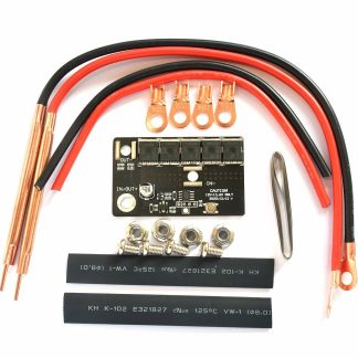 Bricolage PCB Circuit Board 5MOS equipement de soudage Portable 12V Batterie Machine de soudage par points de stockage avec stylo de soudeurs par points pour 18650/26650