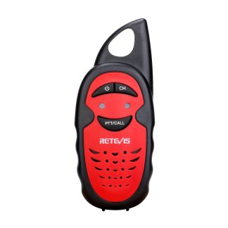 Interphone pour enfants Retevis RT39 FRS / PRM Radio bidirectionnelle e 3 canaux avec licence gratuite - rouge FRS