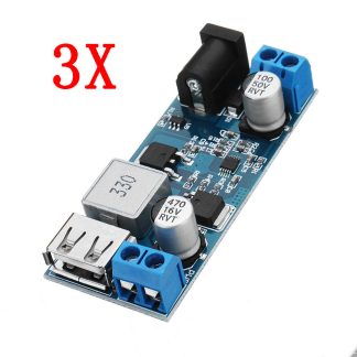 3pcs 24V / 12V e 5V 5A DC-DC Buck Power Module abaisseur module convertisseur de puissance
