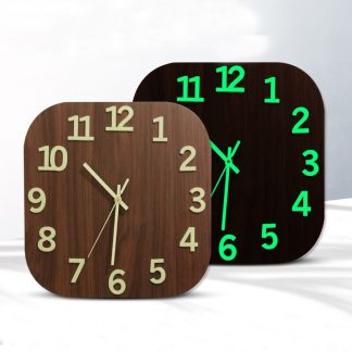 Horloge lumineuse horloge murale salon stereo grande amelioration numerique effet long horloge lumineuse chambre montre murale