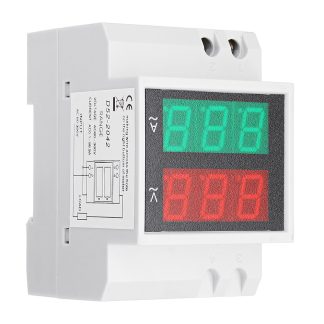 Voltmetre numerique e double ecran de guidage D52-2042 Affichage numerique Voltmetre AC Courantometre AC