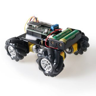 Kit de voiture intelligente pour chariot e roues MC100 4WD avec roue Mecanum 1:48 rapport de reduction TT moteur - Type Bluetooth