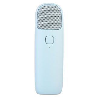 F-MIC-02 Mini microphone e reduction de bruit e condensateur pour diffusion en direct de telephone portable - Bleu