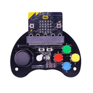 Yahboom Micro: bit poignee de jeu de base manette de jeu programmable Micro: bit Joystick Key Kit de carte d'extension telecommande sans fil - sans carte microbit