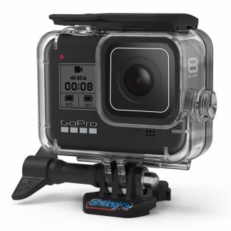 SheIngKa FLW318 60M Etui de protection pour la plongee sous-marine etanche pour GoPro Hero 8 Black Action Sports Camera