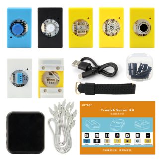 LILYGOe TTGO Kit de developpement de capteur T-Watch Programmation STEM Module de capteur educatif Capteur e fonctions multiples