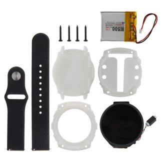 LILYGOe T-WATCH 2021 T-Micro32 Plus Montre de programmation ecran tactile capacitif ESP32 Support de moteur de vibration Psram WiFi BLE - coquille seulement