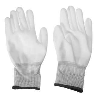 12 paires de gants de travail de securite revetus de nitrile d'unite centrale - XL