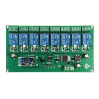 5 V / 7-28 V alimentation Module de relais bluetooth 8 voies IoT maison intelligente telephone portable APP interrupteur de commande e distance