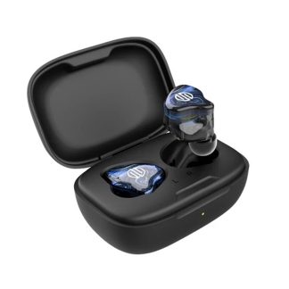 BGVP Q2S TWS ecouteurs sans fil Bluetooth 5.2 ecouteurs Sports universels e double usage HIFI ecouteurs avec ceble MMCX Casques - Noir