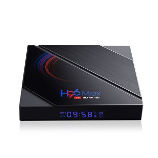 H96 Max H616 2GB RAM 16GB ROM 5G Wifi bluetooth 4.0 Android 10.0 4K 6k UHD 3D stereoscopique VP9 H.265 TV Box Support Google Assistant 4K Youtube HD Netflix - Prise UE