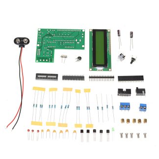Le kit de bricolage electronique de testeur de transistor peut etre utilise pour le multimetre pour mesurer la capacite de resistance et l'inductance Tube Mos bi ou tripolaire