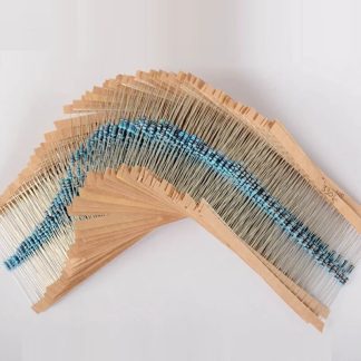 1120Pcs 1/2W 0.5W 1% 1-2,2M Ohm 56Values Resistance e Film Metallique Ensemble Assortiment de Kits - avec boite