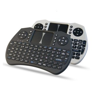 I9 2.4G mini clavier sans fil Touchpad Airmouse Air Mouse pour tablette PC Mini PC Tablet - Noir