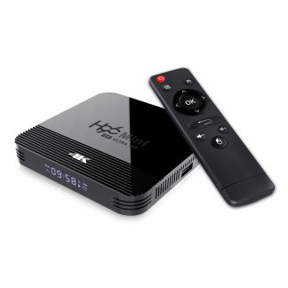 H96 MINI H8 RK3228A 1G RAM ROM 8G 5G WIFI bluetooth 4.0 Android 9.0 4K H.265 VP9 Prise en charge du boetier de commande vocale TV Assistant Google HD Netflix 4K Youtube - EU