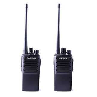2 PCS BAOFENG C2 16 Canaux 430-440 MHz Haute Puissance Civile Deux Voies Radio Portative Talkie Walkie - Prise americaine